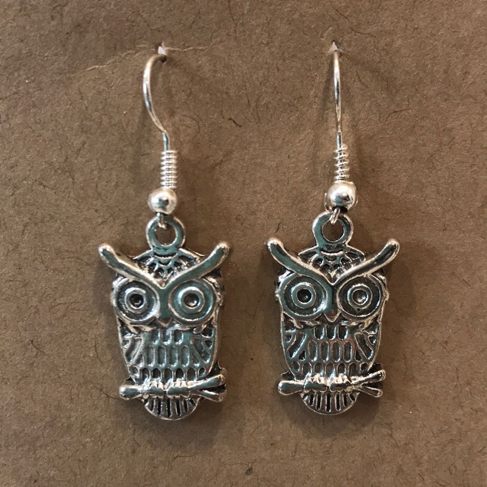 Owl Earrings - Homemade